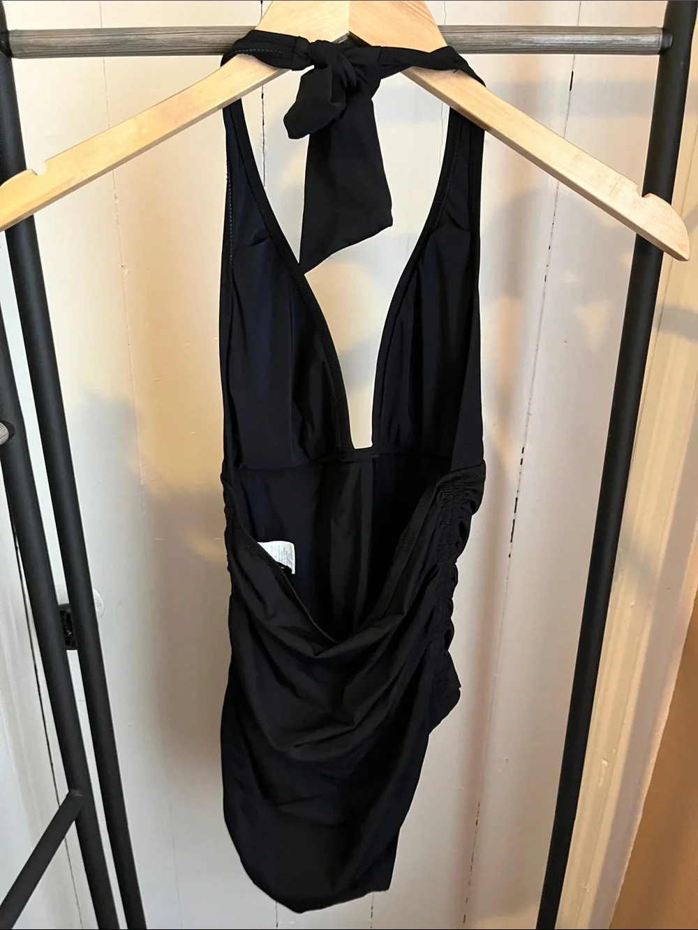 DKNY Black Halter Swimsuit - Picture 8 of 9